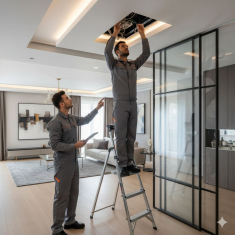 False Ceiling & Partition Works